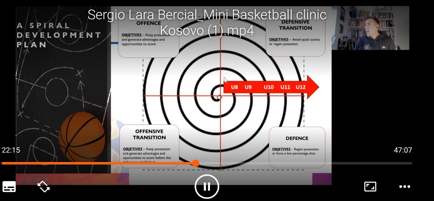 Mbahet me sukses Klinika për trajnerët në Minibasketboll